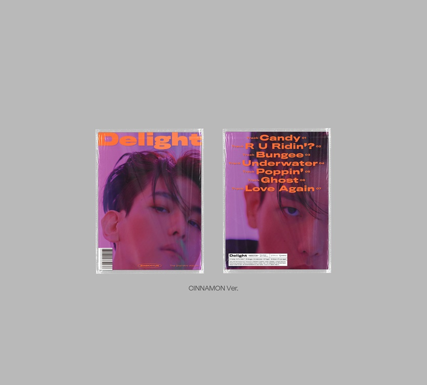 【海外輸入】 BAEKHYUN - Delight / 2nd Mini Album – NewCo Beauty K-POP・アジア
