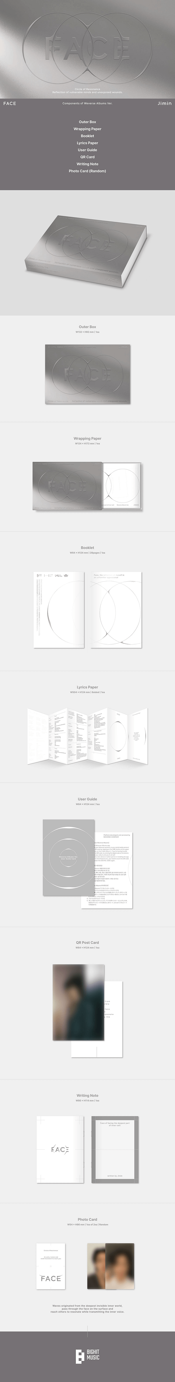 JIMIN - FACE (Weverse Album Ver.) – NewCo Beauty