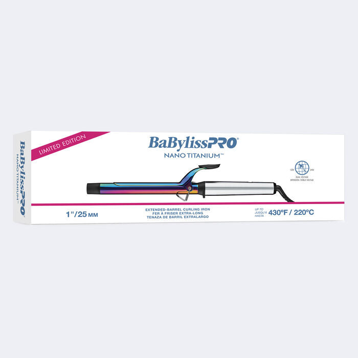 Babylisspro nano online titanium extended barrel curling iron