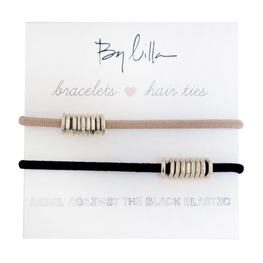 By Lilla Pine Mini Stack Ponytails Hair Ties and Bracelets - Set